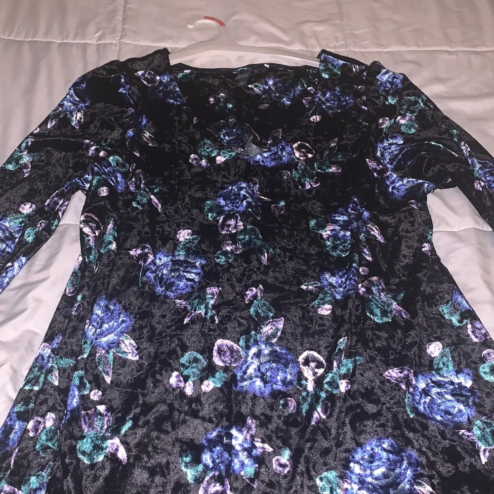 Beautiful velvet dress